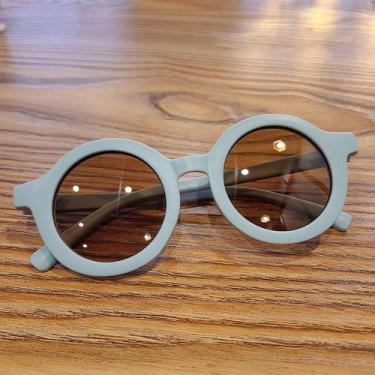 Imagem de Óculos De Sol Redondos Modernos Para BebEs , Proteção UV400 , Conforto