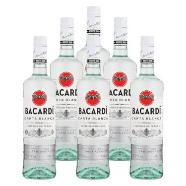 Imagem de Rum Cubano Bacardi Carta Blanca 700ml 6 Unidades
