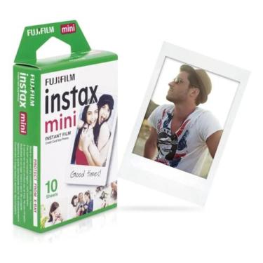 Imagem de Instax Mini Filmes Fuji Fotos Poses Câmera Instantânea 20 Unidades - F