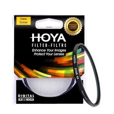 Imagem de Hoya Filtro estrela de câmera rosqueada Star 4X – Filtro de lente de 72 mm cria efeito de luz de 4 feixes – Efeito cruzado de moldura fina e multi-revestido para câmeras DSLR e sem espelho