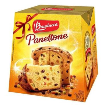 Imagem de Panetone Mini Bauducco 80G Tradicional, Panettone