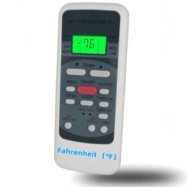 Imagem de Controle remoto de substituição universal compatível com controle remoto de ar condicionado Midea modelo R51M/E