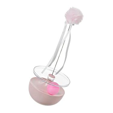 Imagem de Acouto Brinquedo Interativo do Teaser de Gatos - Varinha para Gatos Internos, Alívio e Curiosidade do Tédio (Rosa)