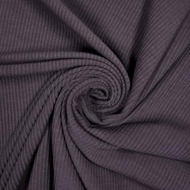 Imagem de Stylish FABRIC Tecido de malha canelada 134.6 cm de largura 4x2 da The Yard – Mistura de poliéster rayon elastano – 370 g/m² – pesado, vestidos elásticos em 4 vias, leggings, loungewear e artesanato