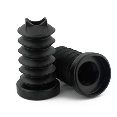 Imagem de Tampa de garfo traseiro de borracha para amortecedor de amortecedor de eletrodeslizamento de Harley Touring 97-13