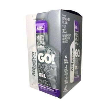 Imagem de Go Energy Now Gel Display 10 Unid. 30G - Sabor: Guaraná Açaí