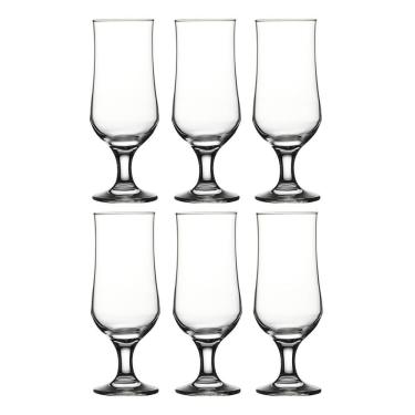 Imagem de Conjunto 6 Taças Vidro Cerveja 385ml Transparente G4U