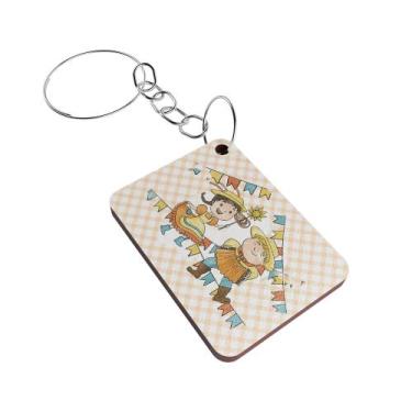 Imagem de Kit Chaveiro MDF Arraiá Divertido São João Festa Junina - DK Decor, Ki