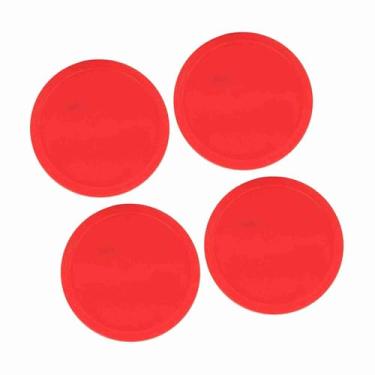 Imagem de SPYMINNPOO Discos de Air Hockey de Plástico, Duráveis, Leves, Fáceis de Usar para Mesas Domésticas, Salas de Jogos (Médio (75mm))