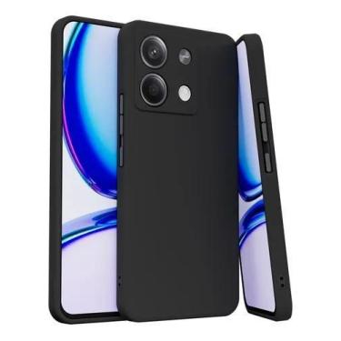 Imagem de Capa Capinha Case Aveludada Para Xiaomi Redmi 15C Preto - BGM CASES