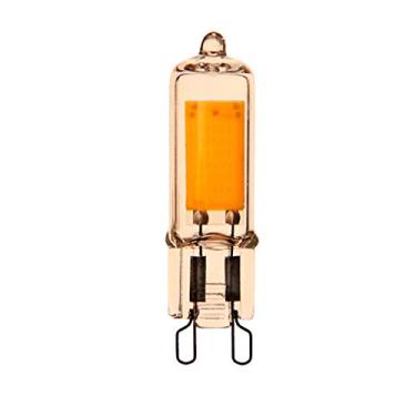 Imagem de Lampada LED Decorativa Luz Ambar Iluminaçao Decoraçao Retro G9 Quente
