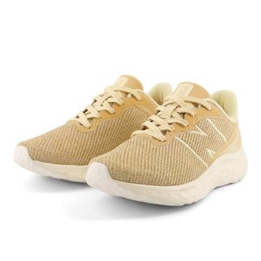 Imagem de New Balance Fresh Foam Arishi V4 Tênis de corrida feminino, Dolce/ouro/angorá, 39