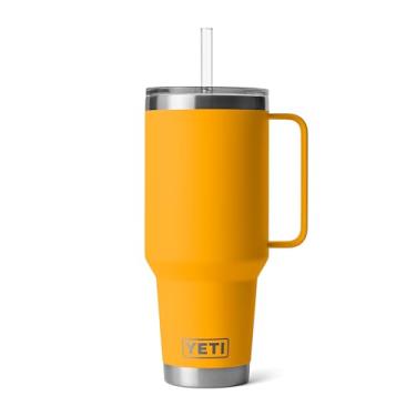 Imagem de Caneca de canudo YETI Rambler de 1,2 l, com isolamento a vácuo, aço inoxidável, apicultor