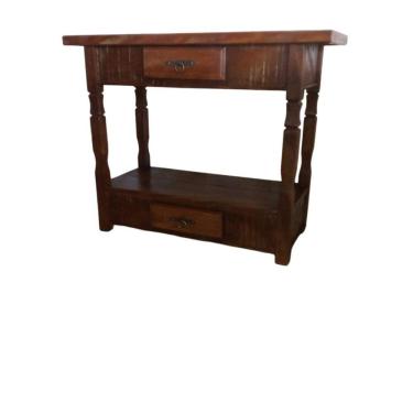 Imagem de Aparador De Madeira Maciça Peroba Imbuia