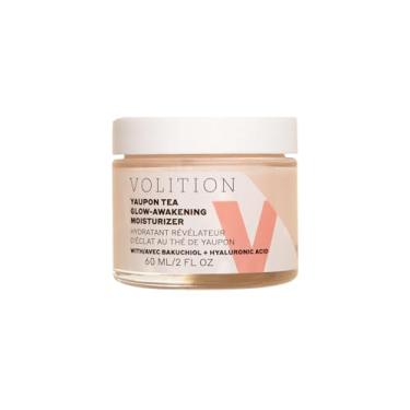 Imagem de Volition Hidratante facial Beauty Yaupon Tea Glow-Awakening - Creme facial energiza a pele cansada - alternativa de retinol natural Bakuchiol que desafia a idade (tamanho completo (60 g))