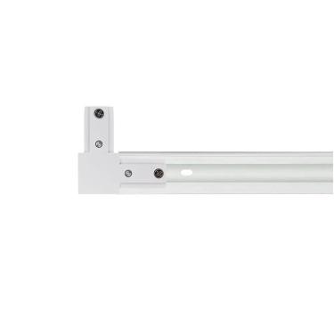 Imagem de Conexão Emenda Taschibra 90° L Para Trilho Eletrificado Bivolt Branco