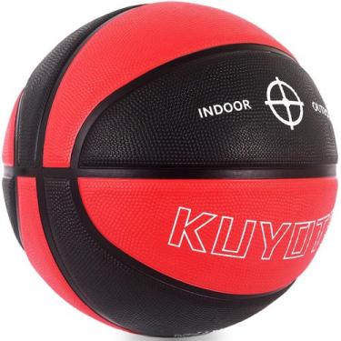Imagem de Borracha de basquete KUYOTQ tamanho 4 65 cm para interior e exterior