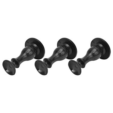 Imagem de ZAWELIYO Suporte de Porta de Máquina de Lavar de Carga Frontal Com Design de Ventosa, Comprimento Adequado para Interiores Secos, Adequado para Máquina de Lavar e Porta de Sala, Pacote de 3 (Preto)