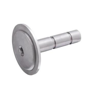 Imagem de Chumbador Corrimão Redondo Reto Inox de 2" e Furo de 5/16" - 000126