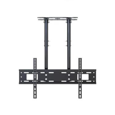 Imagem de Suporte de parede para TV - Suporte de TV de teto, suporte de TV de tela única de 2 postes, suporte de TV inclinado para TVs de 40 a 85 polegadas, suporte de teto, VESA Max 600 x 400 mm