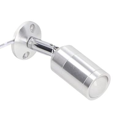 Imagem de KIMISS Mini LED de ângulo Ajustável Luz para Armários de Exibição e Prateleiras de Jóias - Prata, AC 220V (#3)