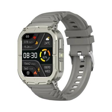 Imagem de Relógio Inteligente Unissex À Prova D'Água Com Tela Touch HD De 185, M