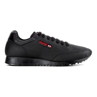 Imagem de Tênis Coca Cola Sport Style Preto - Masculino (Preto, BR, Adulto, Numérico, 41)