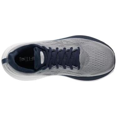 Imagem de Saucony Hurricane 25 Tênis masculino, Pederneira/azul-marinho, 7 Wide