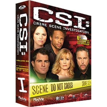 Imagem de DVD CSI - SEXTA TEMPORADA VOL 3 (3 DVDS)
