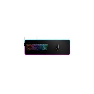 Imagem de Mousepad Gamer Steelseries QCK Prism Cloth, RGB, Extra Grande (900x300mm) - 63826