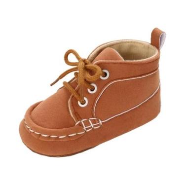 Imagem de Sapatos Retro Para Bebês De 0 a 1 Ano, Antiderrapantes, Mocassins Infa