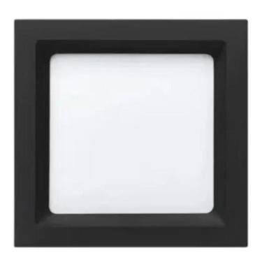 Imagem de Painel Led 18W Stella Embutir Deep 20,2cm Recuado Preto 4000K STH8903P