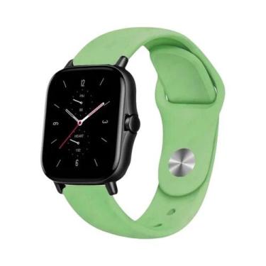 Imagem de Pulseira De Silicone De 20mm 22mm Para Amazfit GTS GTR 4 3 2 Bip 6 5 M