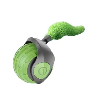 Imagem de Brinquedo Interativo para Gatos Indoor com Bounce e Rolamento Mastigável - TPR Diversão Brincadeira Solitária de Cães Fácil Limpar Ferramenta Versátil