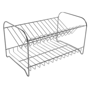 Imagem de Escorredor de Pratos Simples 2 Andares 13 Pratos