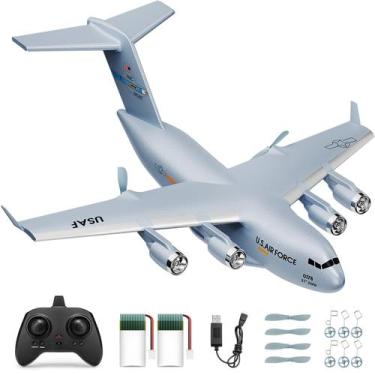 Imagem de Avião RC AIGIMU C-17 Transporte Militar 2CH Giroscópio