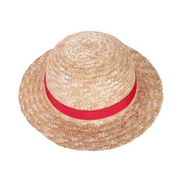 Imagem de Chapéu de Palha Luffy - Cosplay Anime Unissex para Adulto, Um