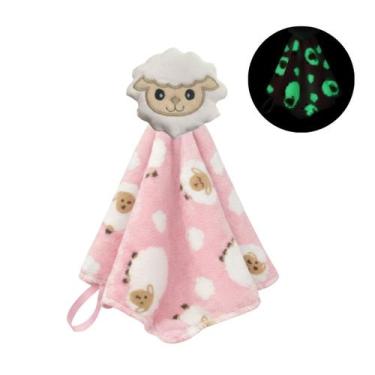 Imagem de Naninha para Bebê Macia Brilha no Escuro 25x20cm 100% Poliéster - Xuki