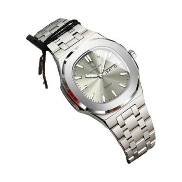 Imagem de Relógio De Quartzo Feminino Luminoso À Prova d'Água Em Aço Inoxidável,