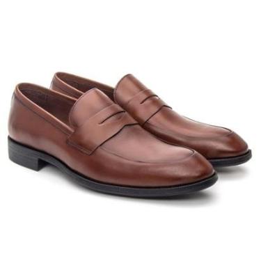 Imagem de Sapato Mocassim Masculino Veneto em Couro Social Versátil-Masculino