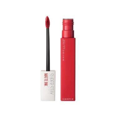 Imagem de Batom Líquido Longa Duração Maybelline SuperStay Matte Ink 5ml, Pionee
