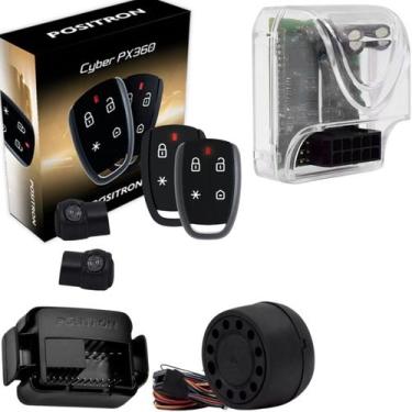 Imagem de Kit Alarme Positron Cyber Px360 + Modulo De Vidro Infinity 2