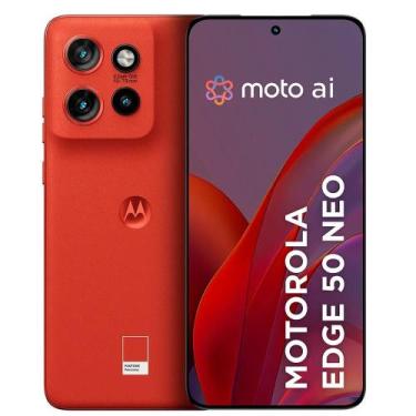 Imagem de Usado: Moto Edge 50 Neo 256GB Vermelho Excelente - Trocafy - Motorola