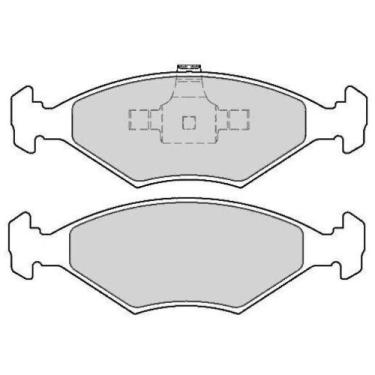 Imagem de Pastilha de Freio Dianteiro Fiat Palio 2009 a 2023 TEC PADS