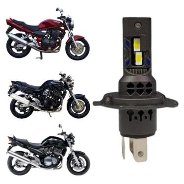 Imagem de Lâmpada UltraLed PK20 Nano Headlight Farol Alto e Baixo Moto Suzuki H4