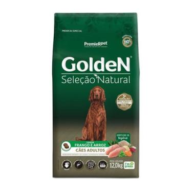 Imagem de Ração Golden Seleção Natural Cães Adultos sabor Frango 12 Kg, 3032-003