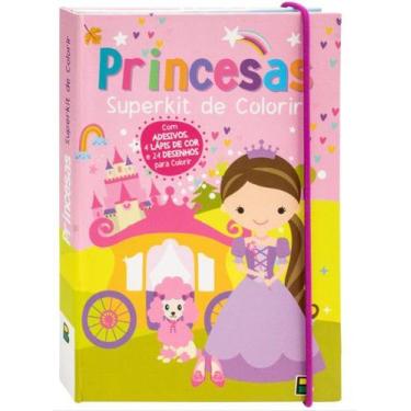 Imagem de Superkit de Colorir: Princesas - BRASILEITURA