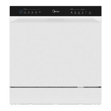 Imagem de Lava Louças Midea 8 Serviços MDWTF08W1 com Função Touch Plus e Program