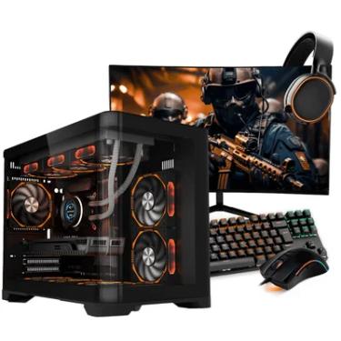 Imagem de PC Gamer Completo Ryzen 5 5500, Rx 6600, 16gb Ddr4, SSD 480GB, 600w 80 Plus, Mad006-e