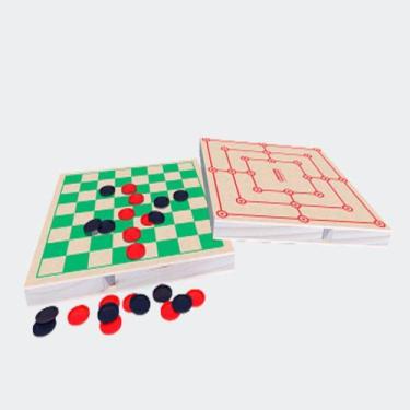 Imagem de Dama E Trilha - Carimbrás - Brinquedo Educativo